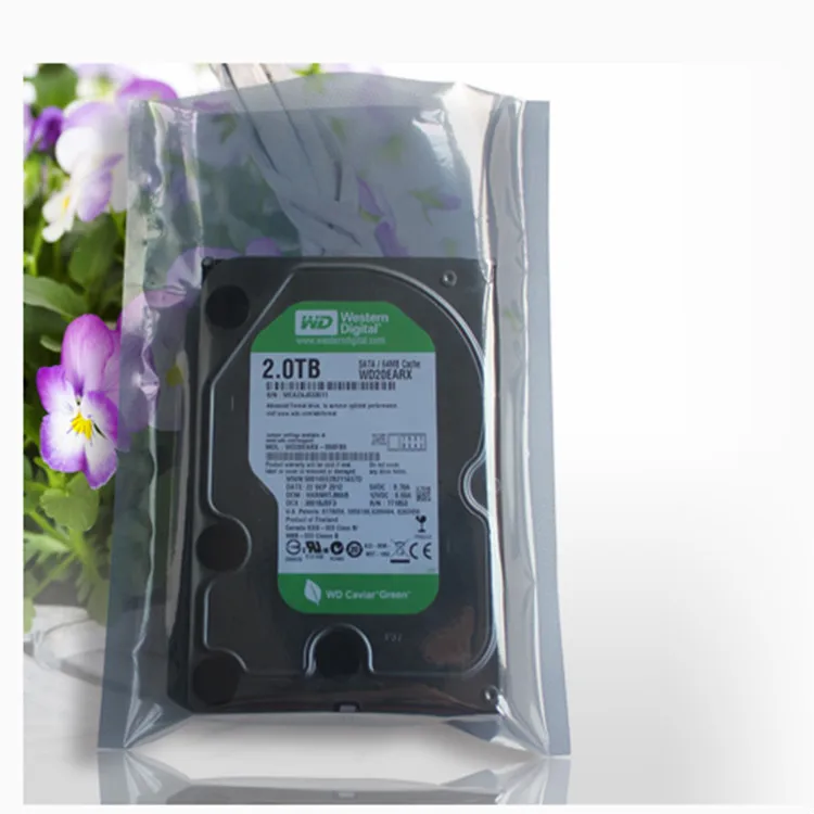 

Антистатическая пластиковая упаковка для хранения, 10 см * 12,5 см, с открытым верхом, Антистатическая упаковка, посылка, Антистатическая упаковка ESD