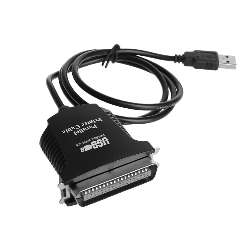 

USB to Parallel Port LPT1 36 Pins IEEE 1284 Printer Scanner Cable Adapter Printing Accessories Drop Shipping