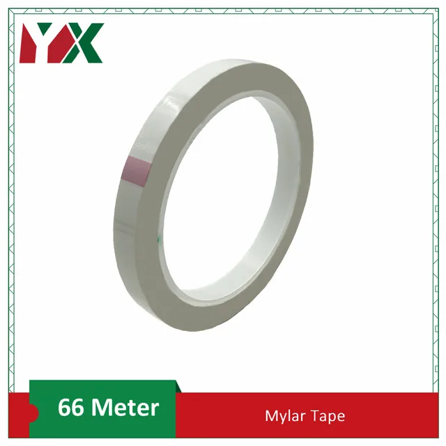 1PCS Mark Multicolor Mylar Tape Mara Tape High Temperature Insulated Transformer Motor Capacitor Coil Wrap Adhesive Tape White