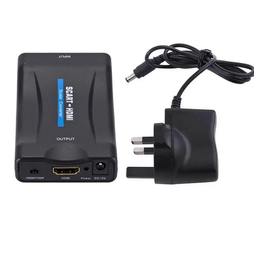 SCART до 1080 P преобразователь аудиосигнала HDMI usb кабель с USB 5 ~ 95% RH (без конденсации)