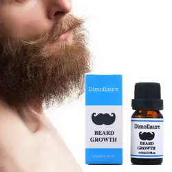Dimollaure для мужчин масло для роста бороды wo для ресниц бровей Рост enhancer сыворотка усы sideburn грудь роста волос толще сущность