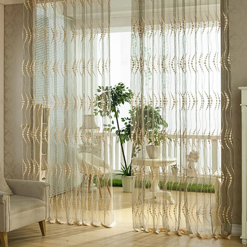 Online kaufen groÃhandel designer gardinen vorhänge aus china ... Wohnzimmer gardinen design