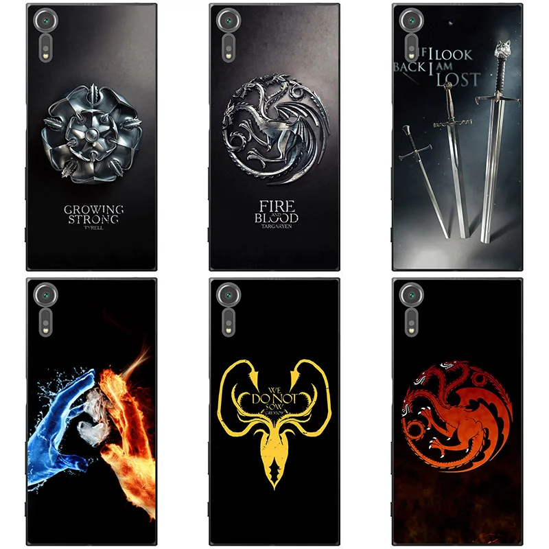 

Soft silicone Cover For Sony Xperia XZS G8231 G8232 Silicone Painting Phone Case Soft TPU Patterned fitted Case shell