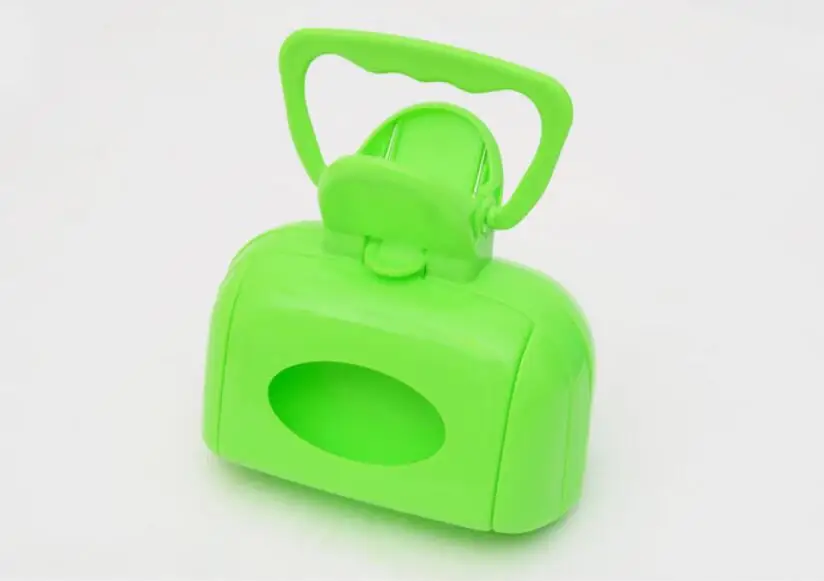 Зеленый Собака pooper scooper Очистки Аксессуары для животных сбора помета для очистки после домашних питомцев, pooper scooper разных цветов поставка - Цвет: Зеленый