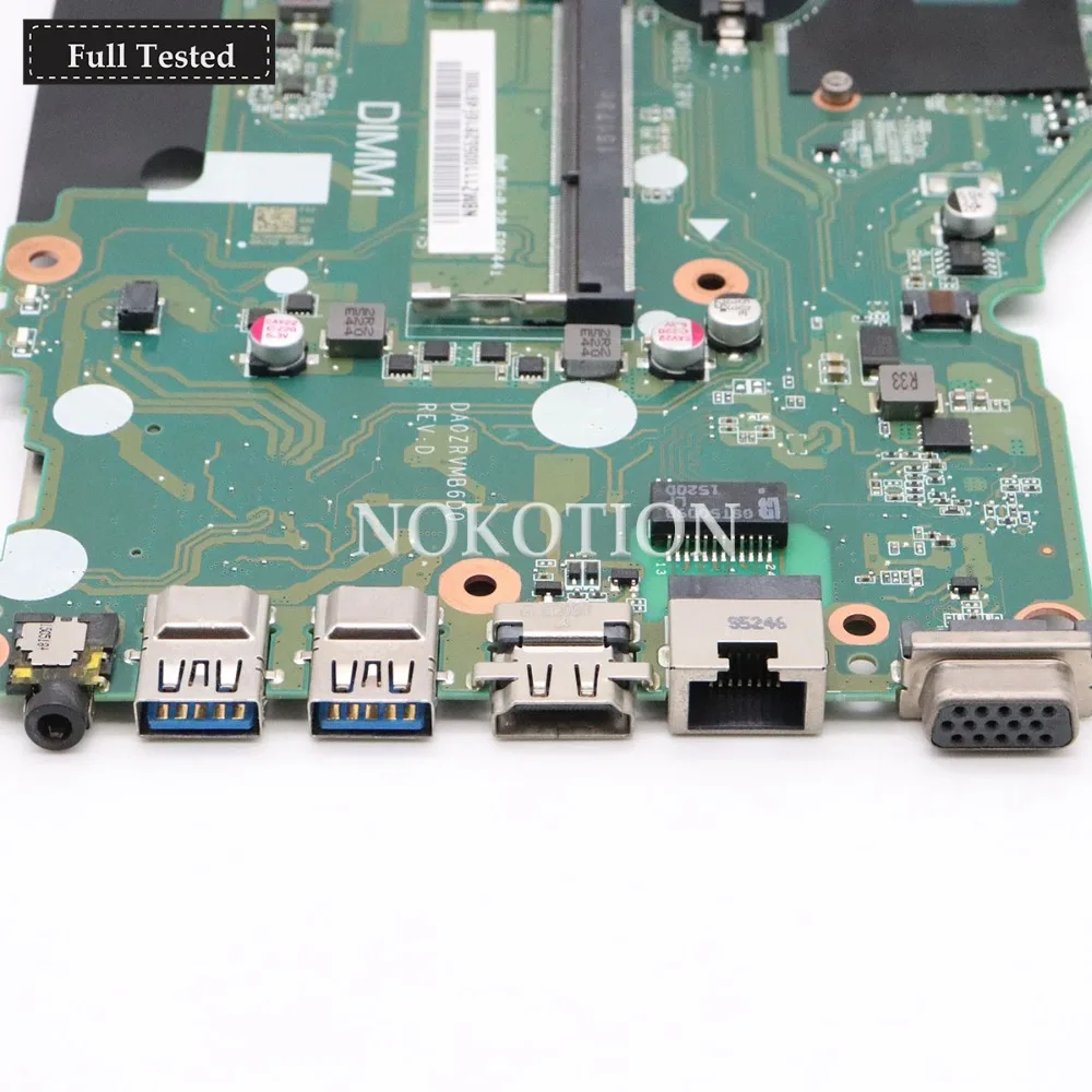 NOKOTION NBMZ111005 ملحوظة. MZ111.005 الأم للكمبيوتر محمول أيسر Asipre E5-532G DA0ZRVMB6D0 SR29F N3150 وحدة المعالجة المركزية 920 M الرسومات اللوحة الرئيسية