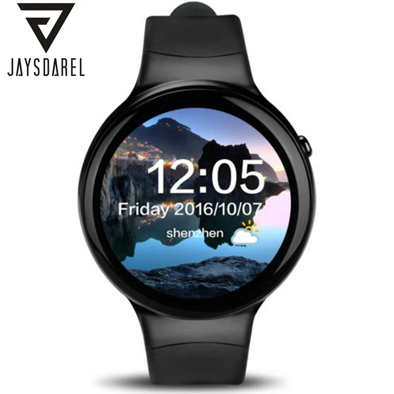 

JAYSDAREL I4 Heart Rate Monitor Andriod 5.1 Smart Watch GPS 3G WIFI 1GB+16GB Bluetooth SIM Card Fashion Smartwatch Phone