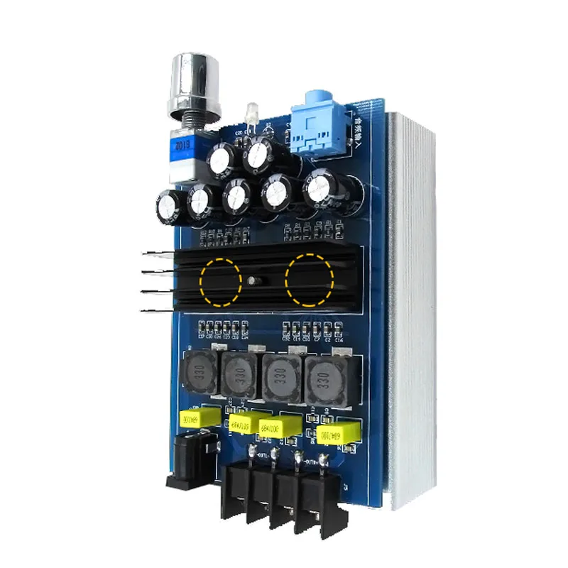 XH-M541 TPA3116D2 100 Вт x 2 двухканальный HIFI цифровой сабвуфер мощность аудио усилитель плата в чехол F5-012