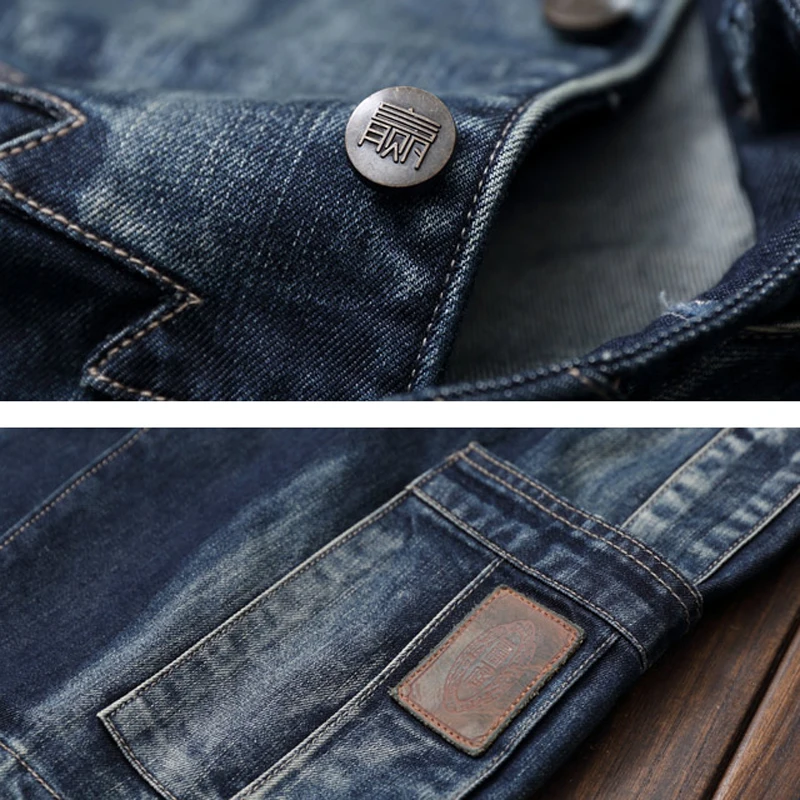 European Style Vintage Mens Suit Dress Biker Denim Jackets Coat Plus Size 3XL Mens Automotive Jeans Coats Chinese Overcoats European Style Vintage Mens Suit Dress Biker Denim Jackets Coat Plus Size 3XL Mens Automotive Jeans Coats Chinese Overcoats