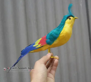 

Simulation bird Magpie for Garden Bar Desk Decoration Home accessories creative Birthday gift 30cm Pure handmade Free shipping