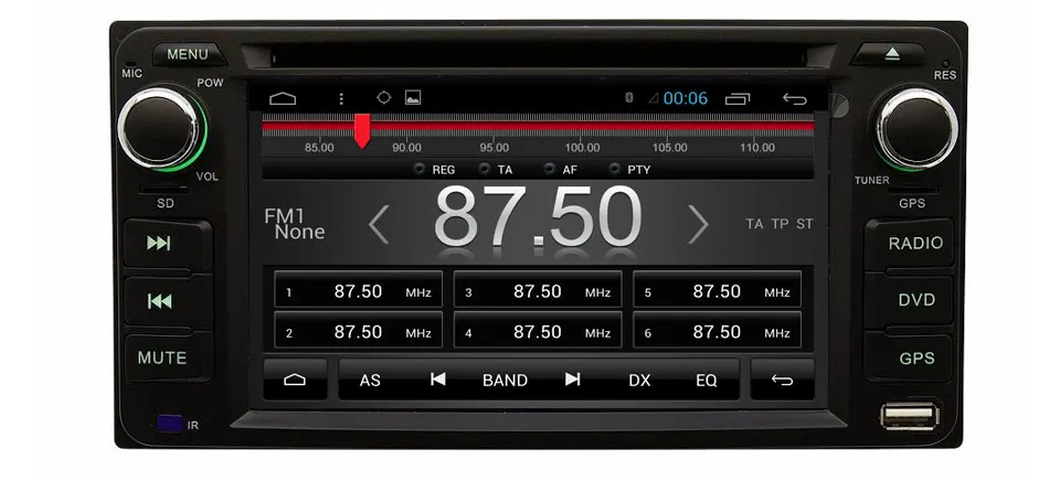 MARUBOX 6A100DT3 четырехъядерный Android 7,1 автомобильный DVD gps Радио для Toyota универсальный RAV4/Corolla/HILUX/Land Cruiser/Prado/Fortuner