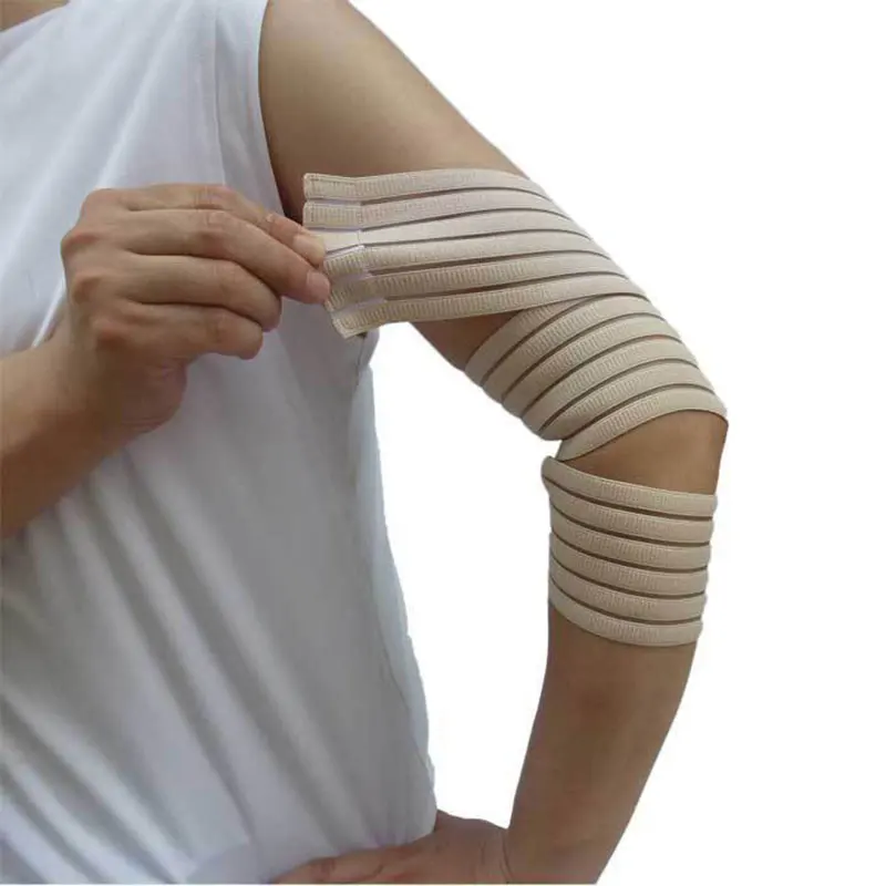 Compression Arm Support Bands Straps Elastic Breathable Gym Elbow