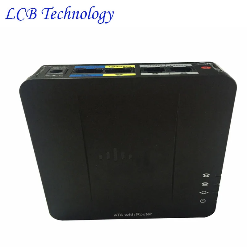 Телефонный адаптер Linksys SPA122 ATA 2 FXS VOIP с роутером заменяемый SPA2102 PAP2T 2FXS Voip Telefone FAX