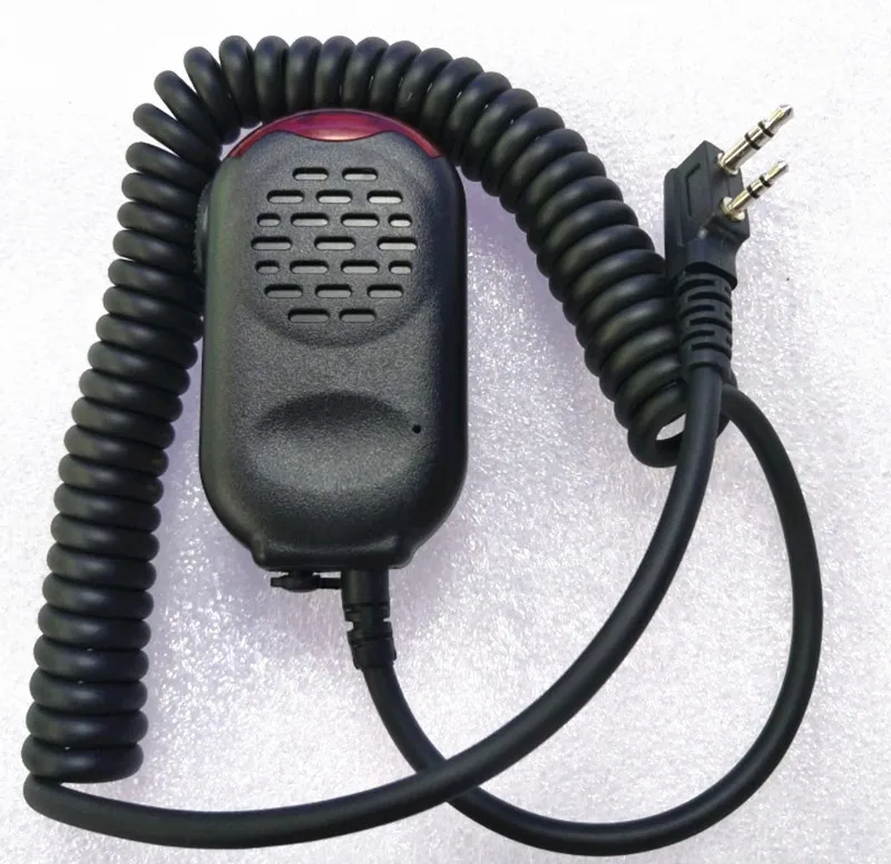 2 stocke lautsprecher микрофон для рации контактный ptt kenwood baofeng uv5r retevis rt5r|ptt mic|baofeng mickenwood mic |