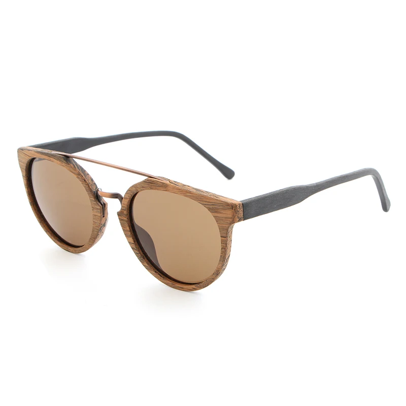 Дизайн винтажные ацетатные деревянные солнцезащитные очки для мужчин/женщин
