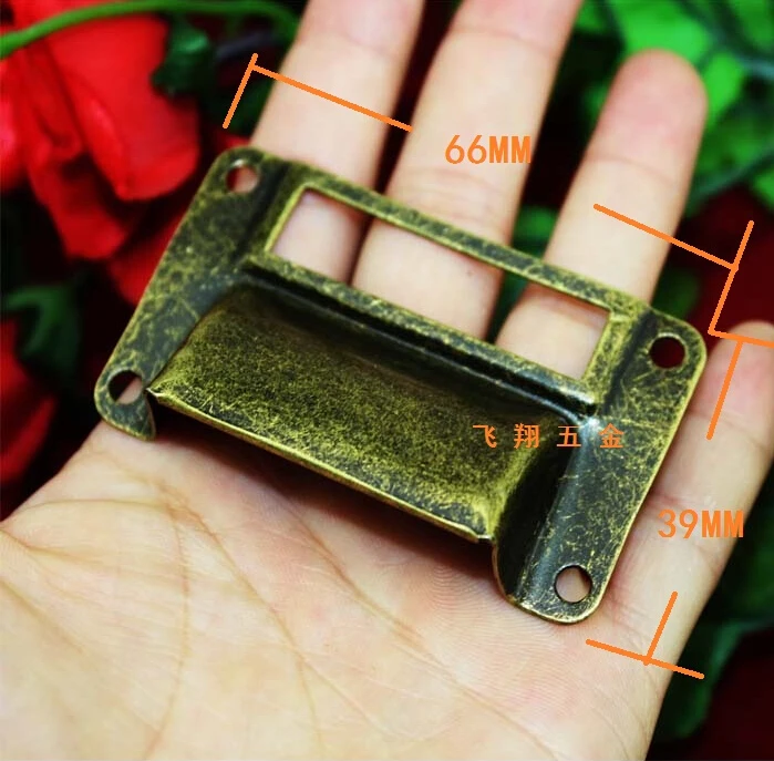 66 * 39MM label box handle small drawer handle home improvement metal