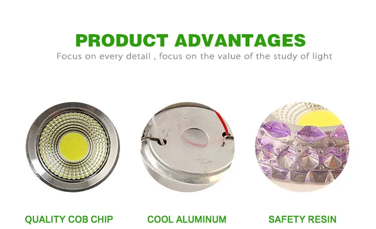 down lights COB LED Downlight Colorful Panel Light RGB 3W 110V 220V Recessed Lamp Fixture For Halogen Lamp Decoration Purple Spot light bathroom ceiling light