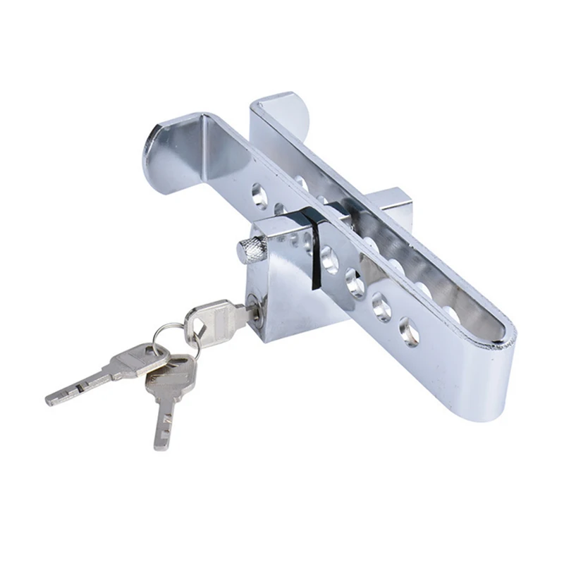 

Universal Auto Car Brake Clutch Pedal Lock Stainless Anti-Theft Strong Security For Cars Trucks Clutch Pedal Accelerator