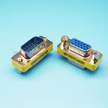 VGA Adapter DB15 15Pin to 15Pin VGA Male to Female Connector Display interface converter head