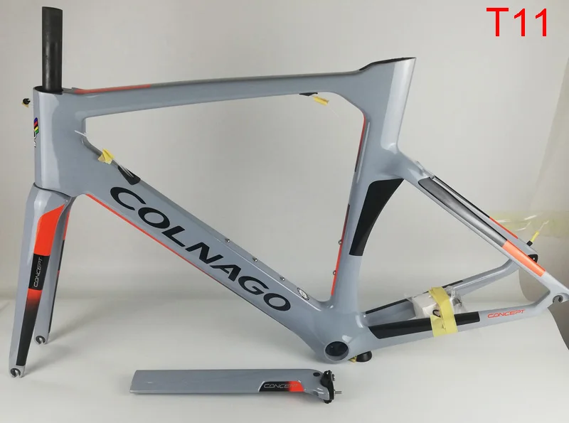 Colnago Рамочная рама T1100 UD карбоновая велосипедная Рама полная углеродистая рама для дорожного велосипеда набор подходит для Di2 и механической передачи