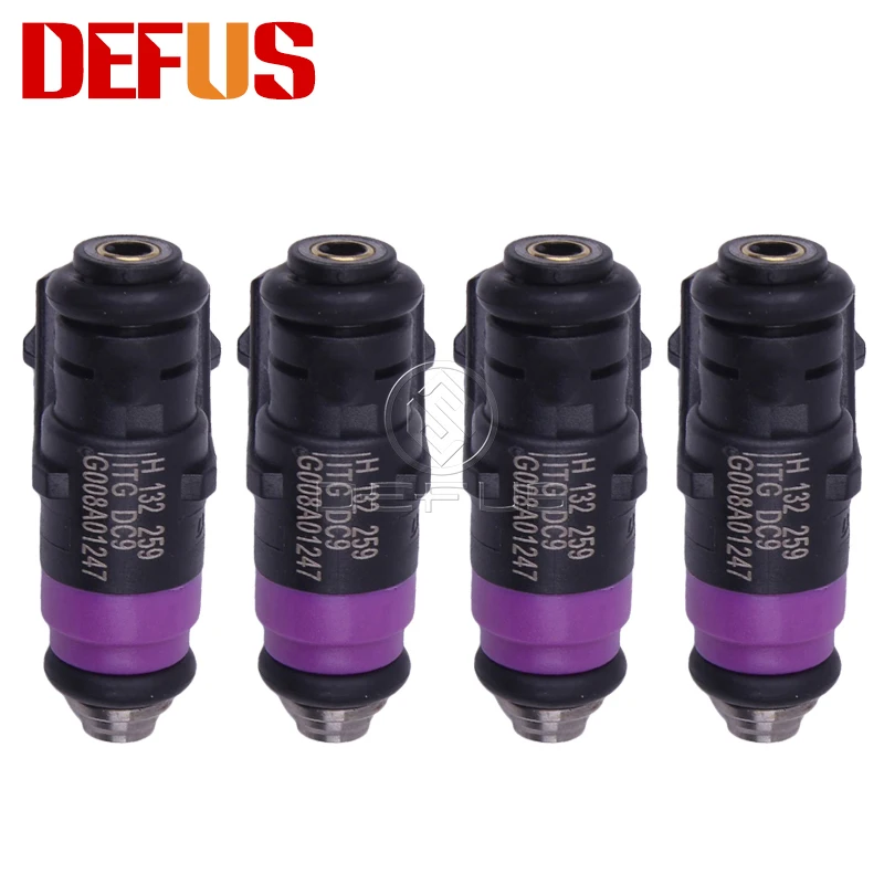 

4PCS OEM H132259 Fuel Injector For Renault Megane MK2 1.6 16v 31 T. KM Replacement Nozzle Petrol Injection 8200132259