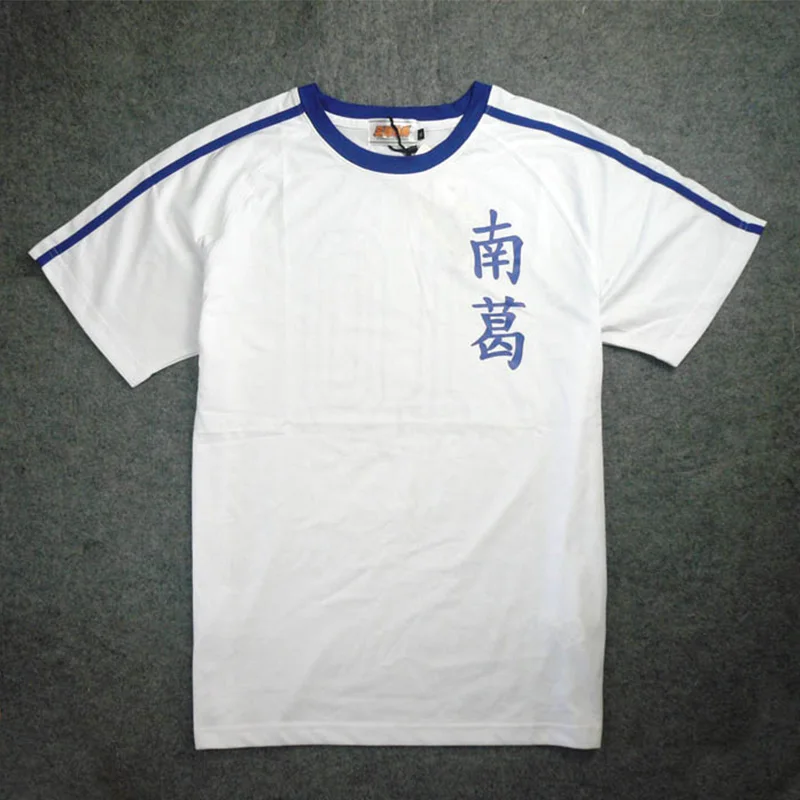 

free shipping jp anime Captain Tsubasa cosplay costume short sleeve unisex t-shirt cosplay jersey new m-2xl