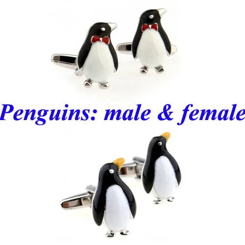 

Fashion Penguins Cufflink Cuff Link 1 Pair Big Promotion