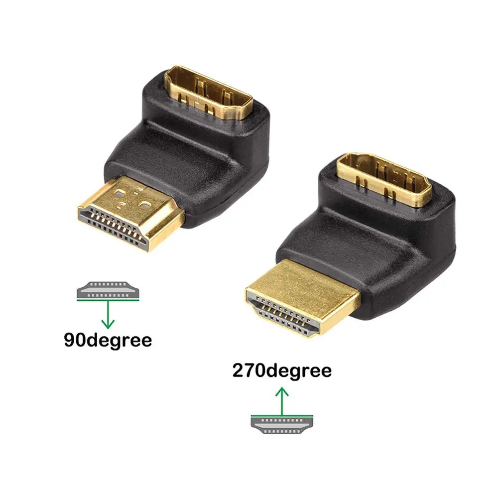 LBSC 3 Combos 3D и 4 K поддерживает HDMI 90 градусов и 270 градусов Мужской и Женский адаптер