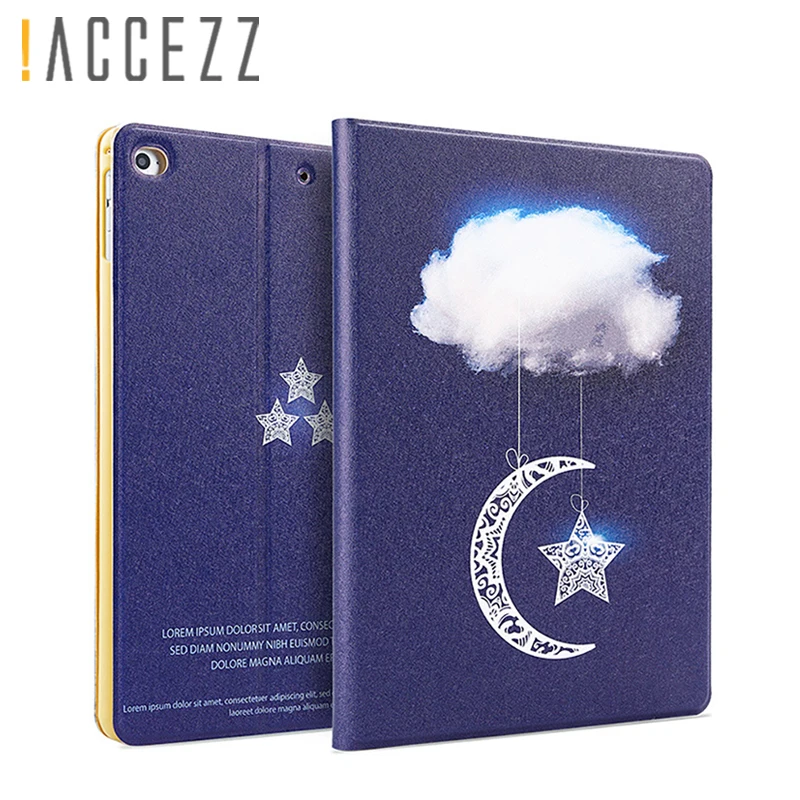 ACCEZZ 7 9 дюймов для Ipad Mini 1 2 3 4 Smart Auto Sleep Wakeup Shell откидная крышка полный защитный чехол