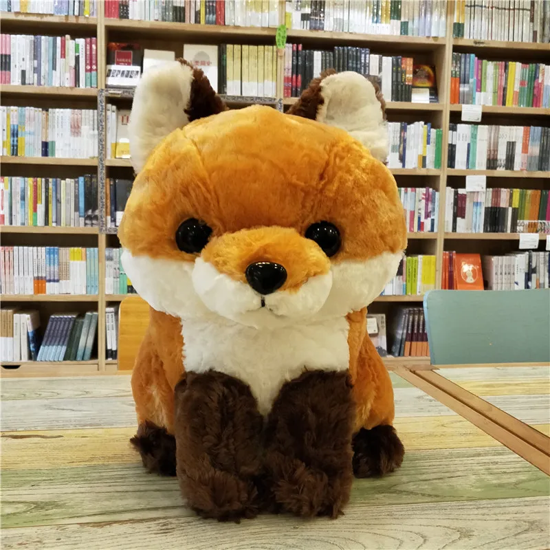 large fox plush
