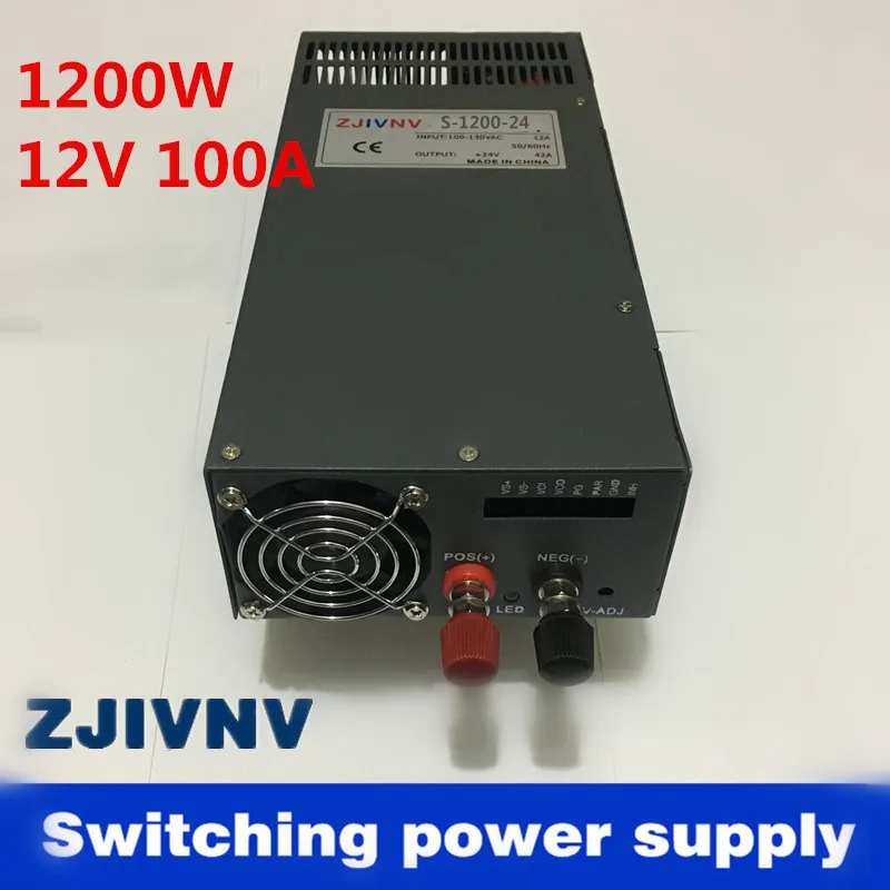 High power 1200W 12V 100A Switching Power Supply for industrial, led used AC 110v or 220V Input AC to DC (scn-1200-12) High power 1200W 12V 100A Switching Power Supply for industrial, led used AC 110v or 220V Input AC to DC (scn-1200-12)