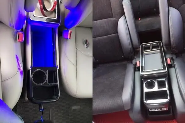  Para Toyota Sienta Wish Spade/Porte caja de la consola del coche multifuncional Solio caja de almac