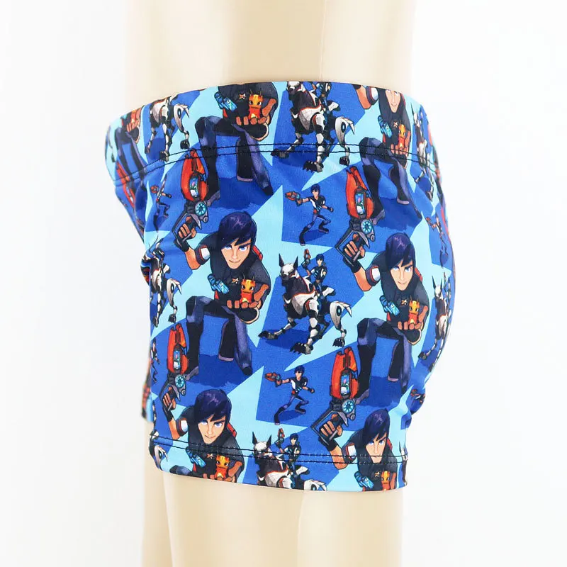 Hot Sale Children Swimsuits Swim Short Pants Cartoon Boy's Trunks Swimwear Plants Boy Beach Wear