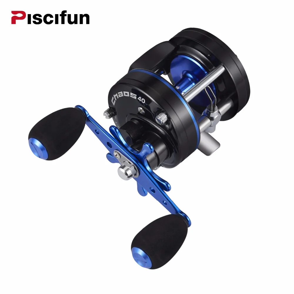 Piscifun CHAOS Right Left Handed Metal Fishing Bait casting Reel Super Light 5.3:1 Max drag 9.1kg Fishing Reel Black Blue wheel Piscifun CHAOS Right Left Handed Metal Fishing Bait casting Reel Super Light 5.3:1 Max drag 9.1kg Fishing Reel Black Blue wheel