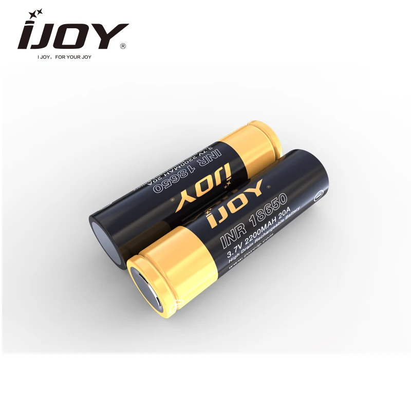 2 шт. оригинальный аккумулятор Ijoy 18650 30A 2600 мАч/20A 2200 мАч Li Ni с высокой разрядкой для