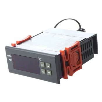 

LCD display 220V Digital Temperature Controller Temperature Controller Thermostat for Aquarium Terrarium incubators paludariums