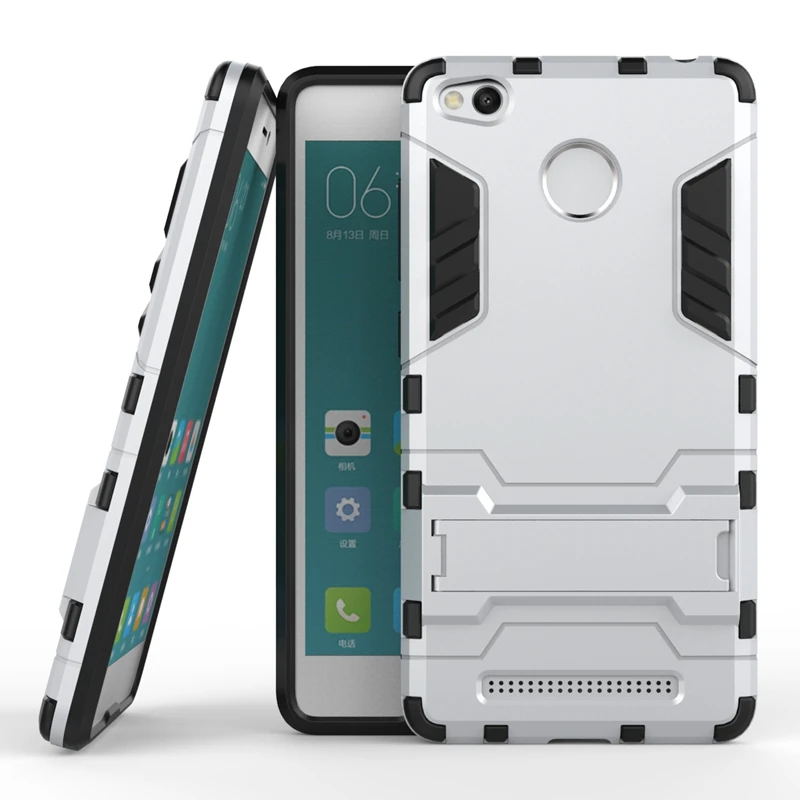 

2 in 1 Hard PC + TPU Back Cover Case for Samsung Galaxy S8 Plus S6 S7 Edge J5 2016 A3 A5 2017 Armor Coque with Stand Holder