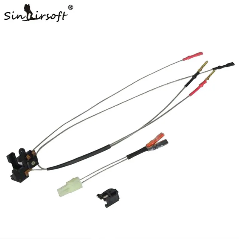 

SINAIRSOFT ELEMENT PW 0203 LARGE CAPACITY SWITCH ASSEMBLY Suitable for Ver.2 Gearbox Front wiring Airsoft AEG PW0203
