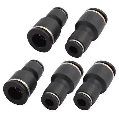 

5Pcs 10mm to 6mm Straight Tube Pneumatic Air Quick Fitting Push In Connector