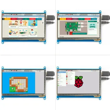 

Rev2.1 Original 7 Inch LCD Screen Module capacitive touch for Raspberry Display Ultra Clear For Raspberry Pie 1024X600