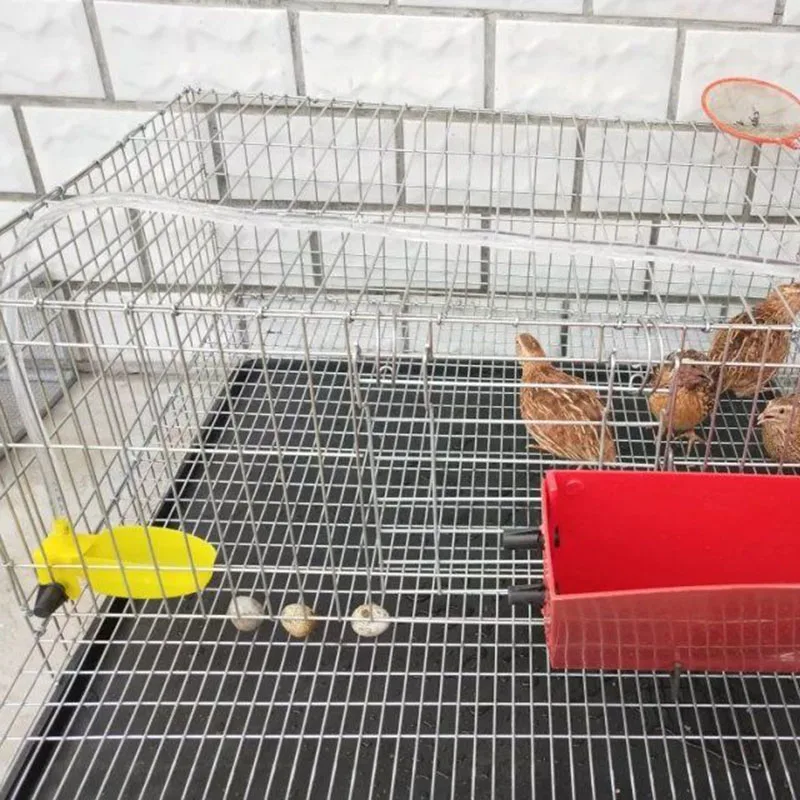 Us 1862 5 Offpets Rabbit Cage Large Quail Chicken Coop 70cm Length With Roof That Opens Suitable For Up To 25 Quail In Cages Accessories From