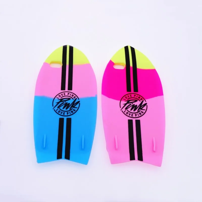 

New Rose Red Blue Colorful Love Pink Stripe Victoria's Surfboard Sailboat Soft Silicone Cover Case for iPhone 6 Plus 6s Plus