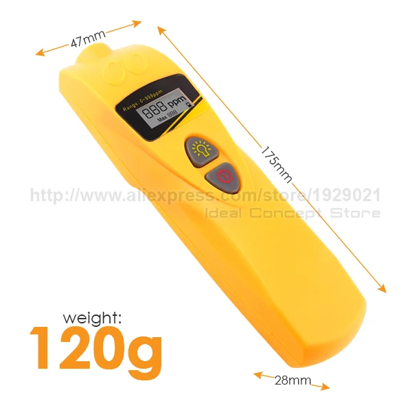 5-Ideal-Concept-CO2-meter-CO7701-Dimension