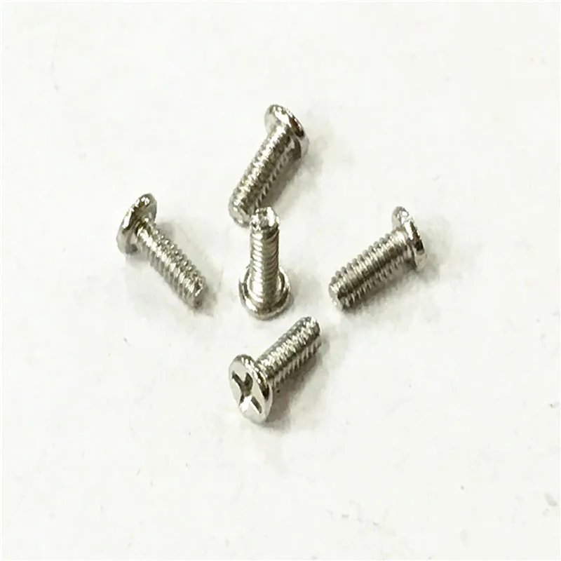 CM1.6x2/2.5/3/3.5mm Phillips Screw Flat head Machine tooth Screws Thin