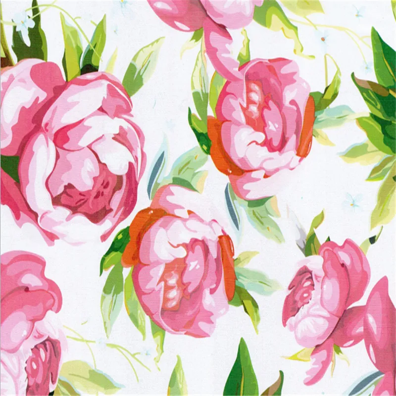 

Funlife Self-adhesive wallpaper Vintage Camellia pattern waterproof padded adhesive wallpaper living room wall bedroom dormitory