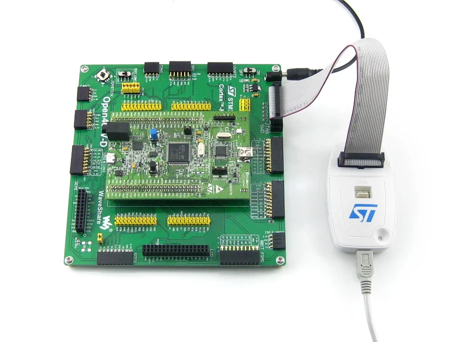 Open407V-D посылка B = STM 32 плата, ST STM32F4DISCOVERY/STM32F407G-DISC1, STM32F407VGT6+ 3,2 'TFT 320x240 сенсорный ЖК-дисплей+ 15 ACC