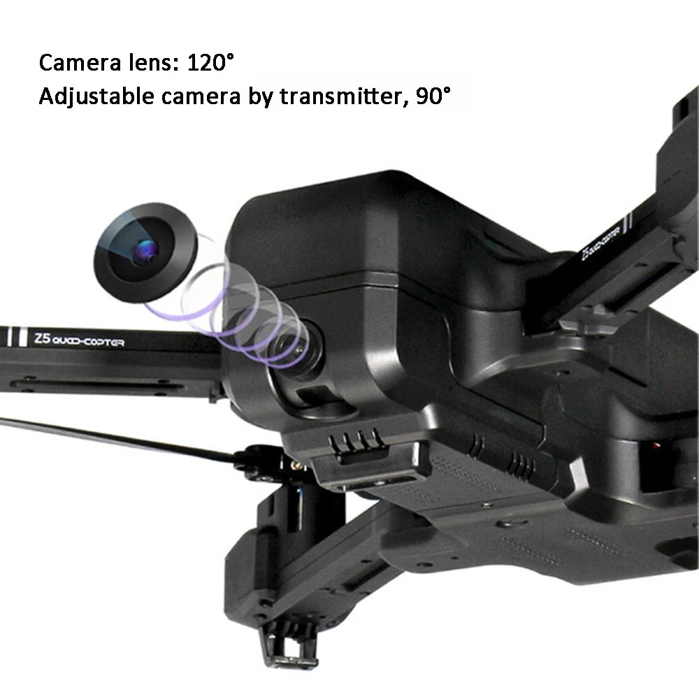 Дрон SJRC Z5 с камерой 1080P GPS 2 4G/5G Wifi FPV RC вертолет Квадрокоптер Follow Me