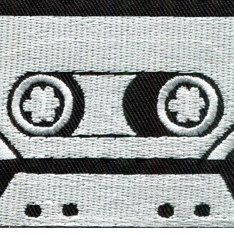 Cassette tape retro seventies patch 3