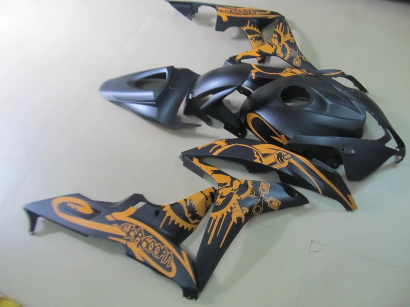 Комплект обтекателей под давлением для мотоцикла Honda CBR600RR 07 08 оранжевый матовый
