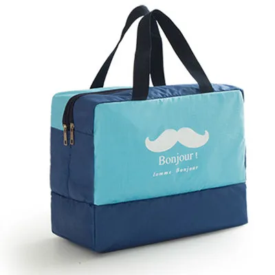Scione пляжная сумка для плавания, сухие влажные спортивные сумки для бассейна, купальный костюм, мужская сумка для хранения, дорожная сумка для спортзала, водонепроницаемая сумка XA247WA - Цвет: Blue Beard