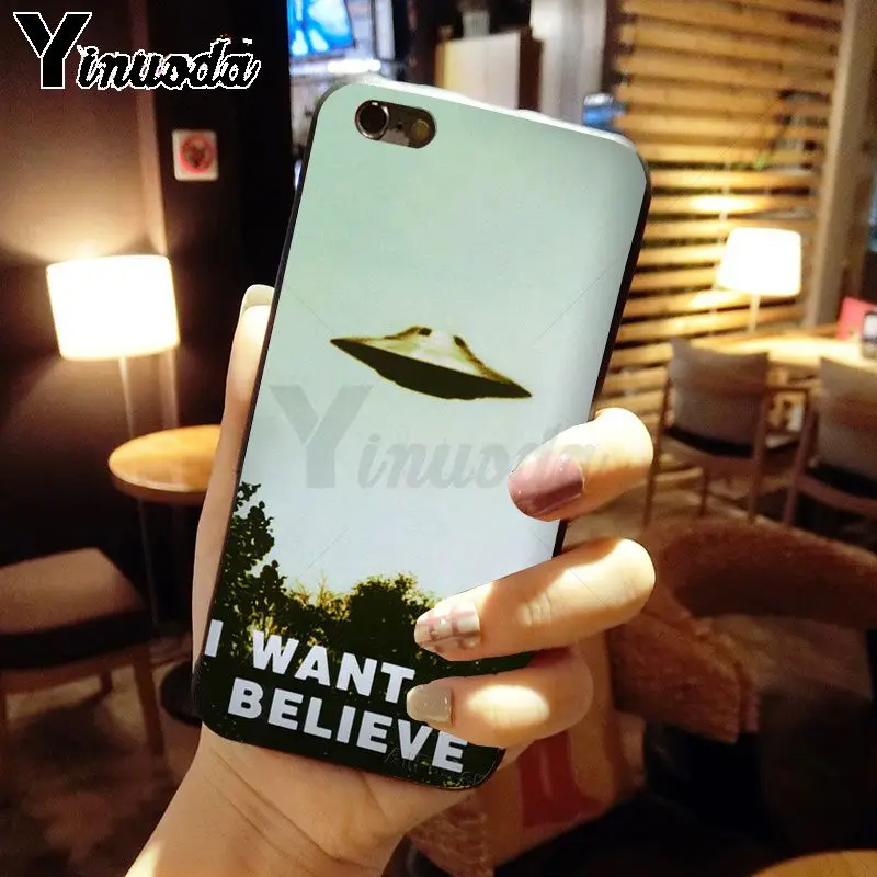 The X-Files Alien UFO retro Poster Retro Kraft